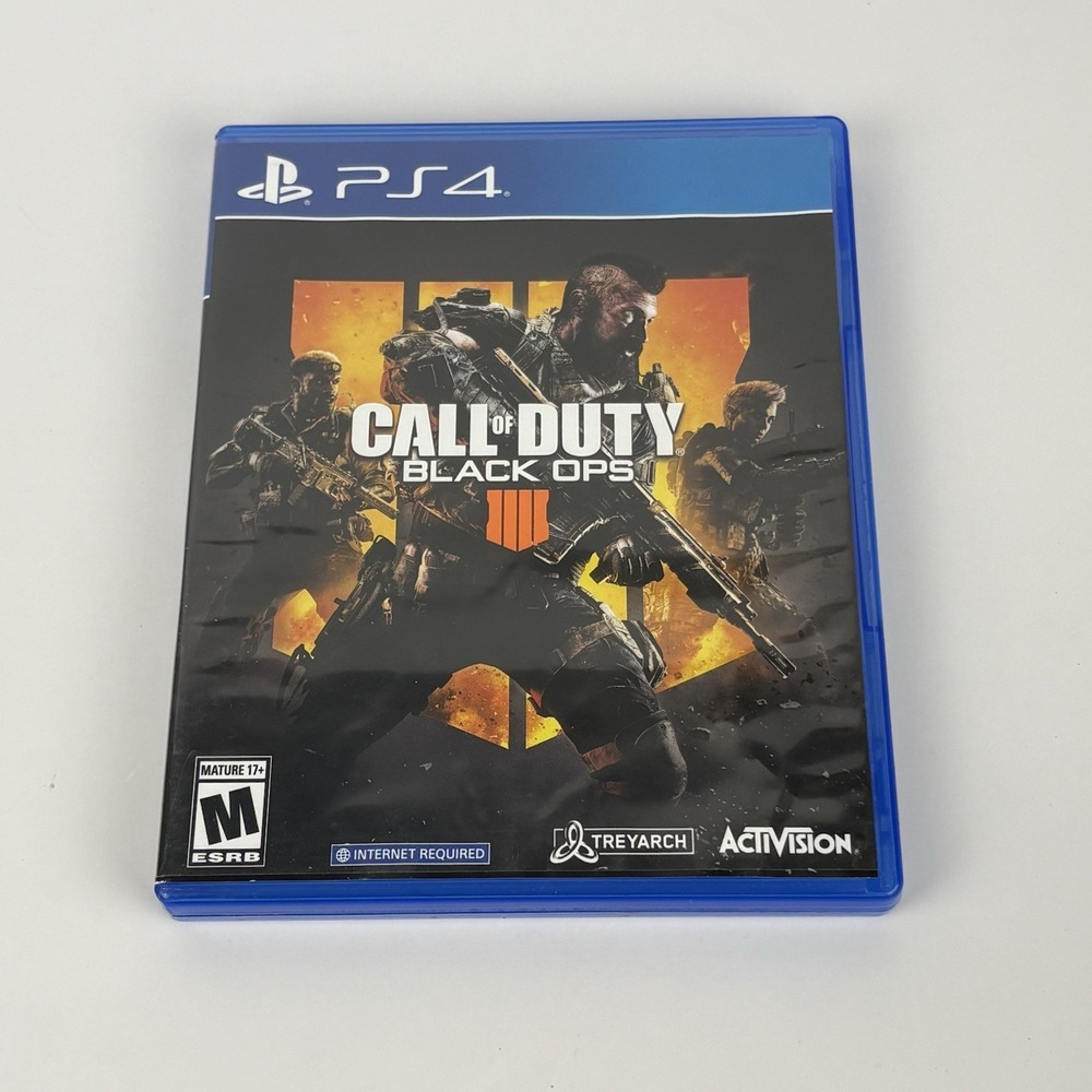 Call of Duty Black Ops 4 IIII (PlayStation 4, 2018) PS4  Video Game